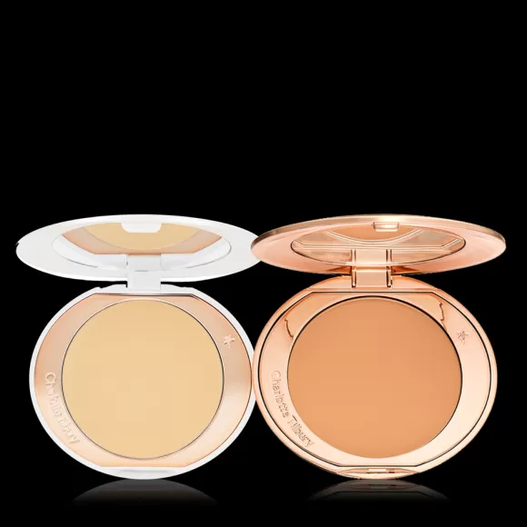 Charlotte Tilbury Powder And Setting Spray>Airbrush Flawless Finish Brighten & Perfect Duo