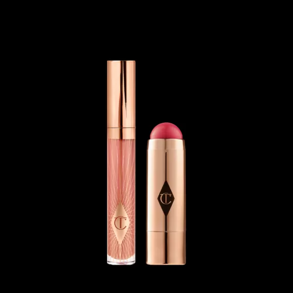 Charlotte Tilbury Makeup Kits & Sets>Charlotte'S Glowing Cheeks & Collagen Lips Duo