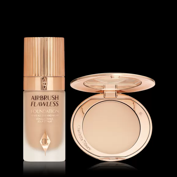 Charlotte Tilbury Powder And Setting Spray>Flawless, Poreless Skin Secrets